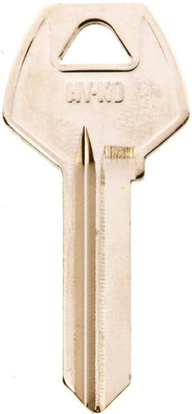 HY-KO 11010CO89 Key Blank, Brass, Nickel, For: Corbin Russwin Cabinet, House Locks and Padlocks