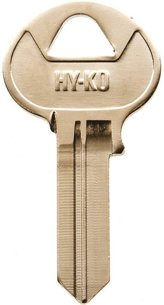 HY-KO 11010CO103 Key Blank, Brass, Nickel, For: Corbin Russwin Cabinet, House Locks and Padlocks