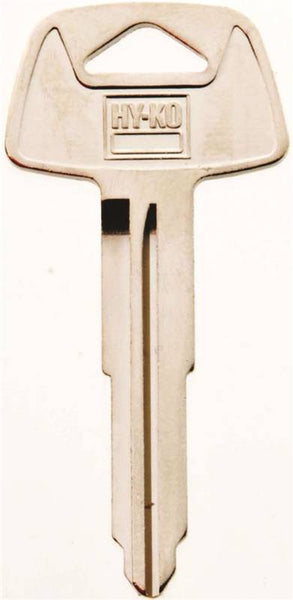 HY-KO 11010MIT3 Automotive Key Blank, Brass, Nickel, For: Mitsubishi Vehicle Locks