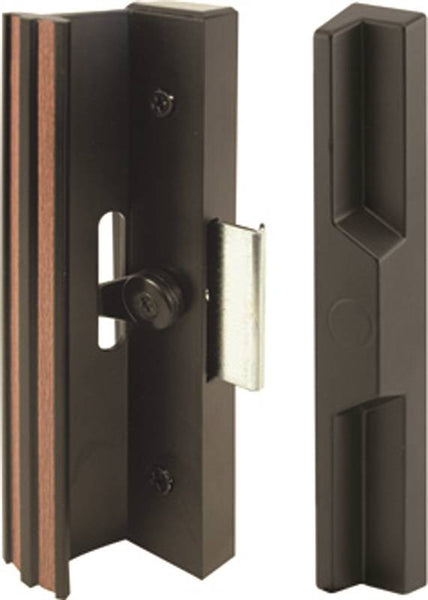 Prime-Line C 1106 Handle Set, Aluminum, Painted, 3/4 to 1-3/4 in Thick Door