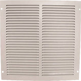 ProSource 1RA1212 Air Return Grille, 12 in L x 12 in W, White
