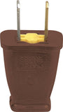 Eaton Wiring Devices SA540B Electrical Plug, 2 -Pole, 15 A, 125 V, NEMA: NEMA 1-15, Brown