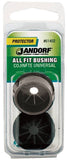 Jandorf 61402 Conduit Bushing, 3/4 in Dia Cable, Nylon, Black, 1 in Dia Panel Hole, 0.453 in Thick Panel