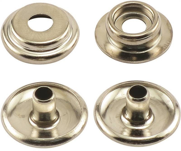 GENERAL 1266 Snap Fastener Refill, Solid Brass, Nickel