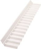 PALRAM AMERICAS 108657 Side Wall Connector Flashing, 4 ft 2 in L, 8 in W, Plastic