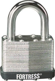 Master Lock 1803D Padlock, Keyed Different Key, 1/4 in Dia Shackle, 7/8 in H Shackle, Cast Hardened Steel Shackle