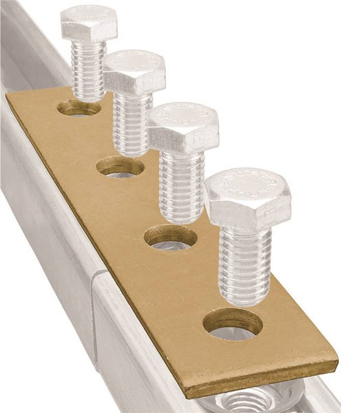 SuperStrut 200 ZX207-10 Bracket Splice Plate, Steel, Gold, Galvanized