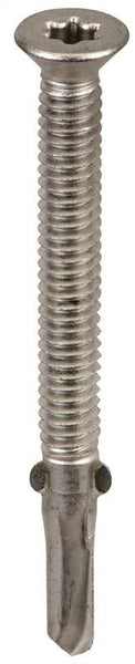 Acorn International S-WM14234G250 Screw, #14 Thread, Star Drive, Self-Tapping, Winged Point, Galvanized Steel, 250 BAG