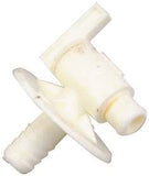 US Hardware RV-390C Water Spigot, Plastic, White