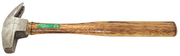 Diamond Farrier FH14 Driving Hammer, 14 oz Head, Steel Head, Hardwood Handle, 12 in OAL