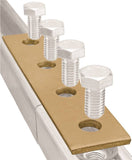 SuperStrut 200 ZX207-10 Bracket Splice Plate, Steel, Gold, Galvanized