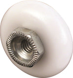 Prime-Line M 6000 Shower Door Roller, Plastic, White, For: Glass Up to 5/16 in Thickness, Shower Door
