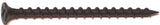 MIDWEST FASTENER 10508 Screw, #6 Thread, 1-5/8 in L, Coarse Thread, Bugle Head, Phillips Drive, Phosphate