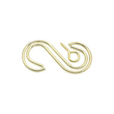National Hardware V2665 Series N275-123 Extension Hook Kit, 3-1/2 in L, Steel, Brass