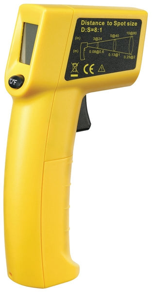 GB IRT200 Infrared Thermometer, -26 to 716 deg F, LCD Display