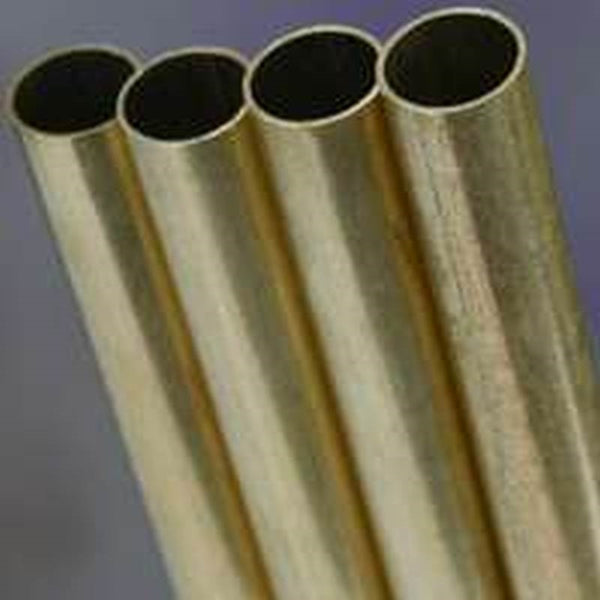 K & S 8119 Copper Tubing, 1/8 in, 12 in L, Round, For: 1005I Rack