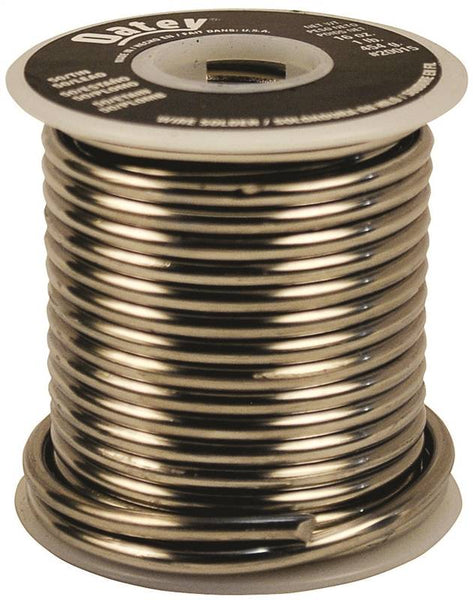 Oatey 20015 Leaded Solder, 1 lb, Solid, Silver, 361 to 421 deg F Melting Point
