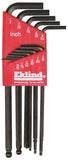 Eklind 13211 Hex Key Set, 11-Piece, Steel, Black