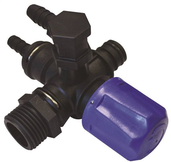 VALLEY INDUSTRIES 34-140118-CSK Sprayer Regulator, Variable, For: 12 V Sprayer Pumps with 3/8 in NPT Ports