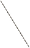 Stanley Hardware N179-309 Threaded Rod, #10-24 Thread, 12 in L, A Grade, Steel, Zinc, UNC Thread