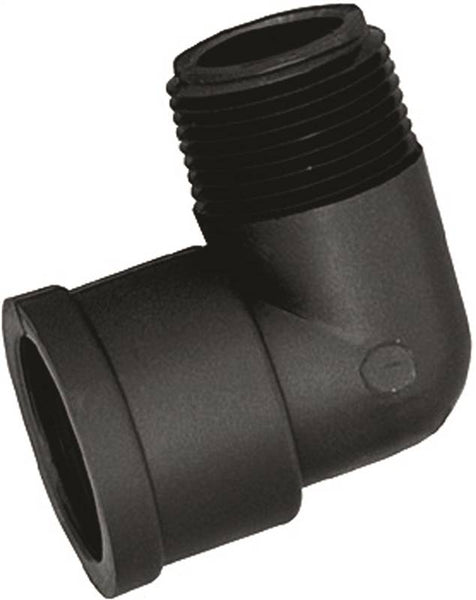 GREEN LEAF SE114P Street Pipe Elbow, 1-1/4 in, MPT x FPT, 90 deg Angle, Polypropylene