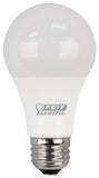 Feit Electric A800/827/10KLED/4 LED Lamp, General Purpose, A19 Lamp, 60 W Equivalent, E26 Lamp Base, Soft White Light