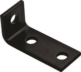 National Hardware 1152BC Series N351-479 Corner Brace, 3-1/2 in L, 1-1/2 in W, 1.6 in H, Steel, Powder-Coated