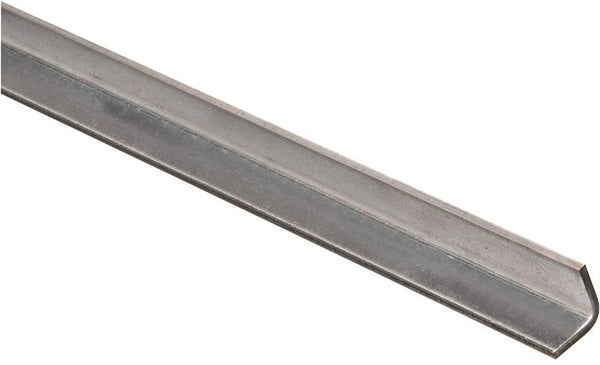 Stanley Hardware 4010BC Series N179-903 Angle Stock, 3/4 in L Leg, 48 in L, 0.12 in Thick, Steel, Galvanized