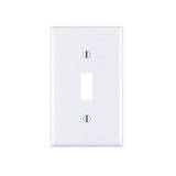 Leviton M56-78001-TMP Wallplate, 4-1/2 in L, 2-3/4 in W, 1 -Gang, Thermoset, Light Almond, Smooth