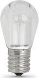 Feit Electric BP40S11N/SU/LED LED Bulb, Decorative, S11 Lamp, 40 W Equivalent, E17 Lamp Base, Dimmable, Warm White Light