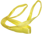 S-Line 20-EE2-9804X20 Lifting Sling, 4 in W, 20 ft L, 2-Ply, 11,000 lb Vertical Hitch, Polyester, Gray