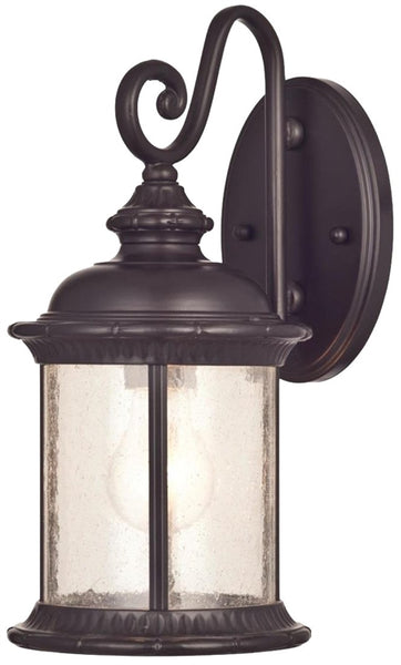Westinghouse New Haven Series 62306 Outdoor Wall Lantern, Steel Fixture, Oil-Rubbed Bronze Fixture