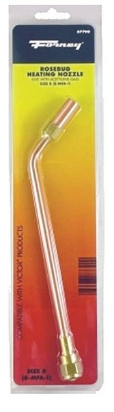 Forney 87790 Heating Nozzle, #8 Connection, Metal