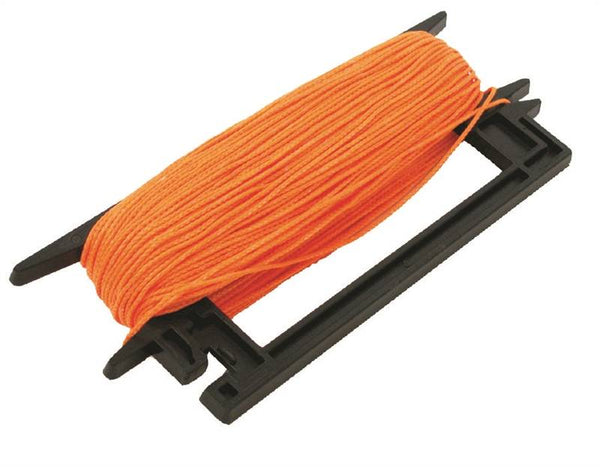 Marshalltown 921 Mason Line Winder, 250 ft L Line, Fluorescent Orange Line