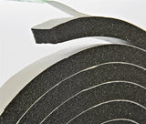 Frost King R734H Foam Tape, 3/4 in W, 10 ft L, 7/16 in Thick, Rubber, Black
