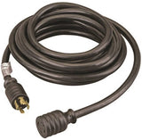 RELIANCE CONTROLS PC3020K Power Cord Kit, 10 AWG Cable, 20 ft L, 30 A, 125/250 V