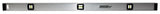 Johnson 1300-4800 I-Beam Level with Rule, 48 in L, 3-Vial, Non-Magnetic, Aluminum, Silver