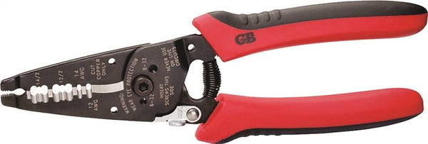 GB GRX-3224 Cable Stripper, 12 to 14 AWG Wire, 12/2 and 14/2 AWG NM, 12- 14 AWG Single Conductor Stripping