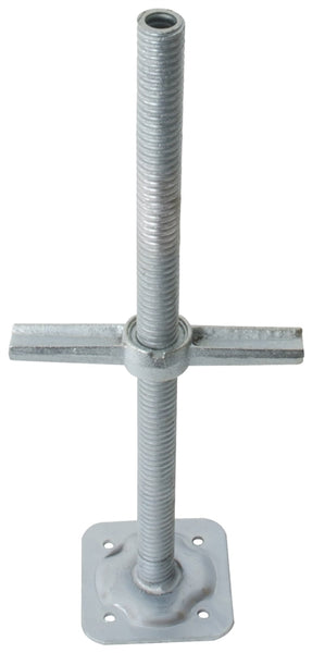 METALTECH M-MBSJP24H Leveling Jack, Steel, Galvanized