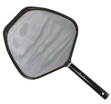 JED POOL TOOLS 40-365 Leaf Skimmer, Nylon Net, Aluminum Frame, Black