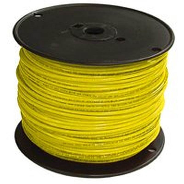 Southwire 12YEL-STRX500 Building Wire, 12 AWG Wire, 1 -Conductor, 500 ft L, Copper Conductor, Nylon Sheath