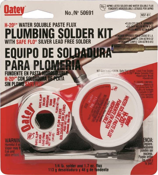 Oatey H-20-5 Series 50691 Professional Grade Flux Solder Kit
