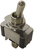 GB GSW-121 Toggle Switch, 125/250 V, SPST, Spade Terminal, Silver