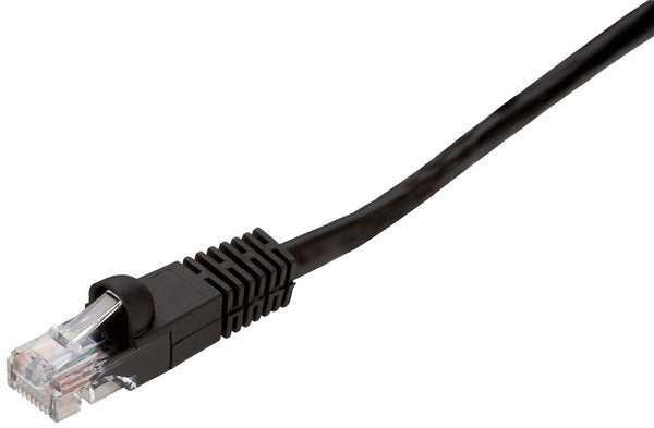 AmerTac PN10156EB Network Cable, Cat6 Category Rating, RJ45, Black Sheath