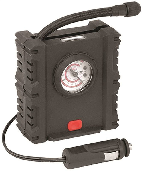 GENUINE VICTOR 500 22-1-30500-8 Tire Inflator, 12 V, 1 to 50 psi Pressure, Dial Gauge, ABS, Black/Red