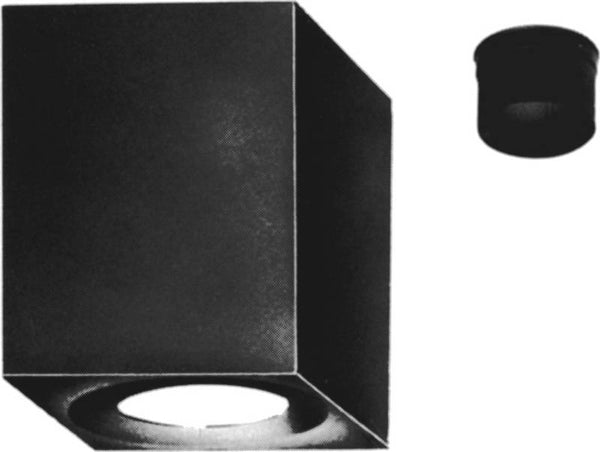 AmeriVent 6HS-RSA12 Roof Support Box, Black