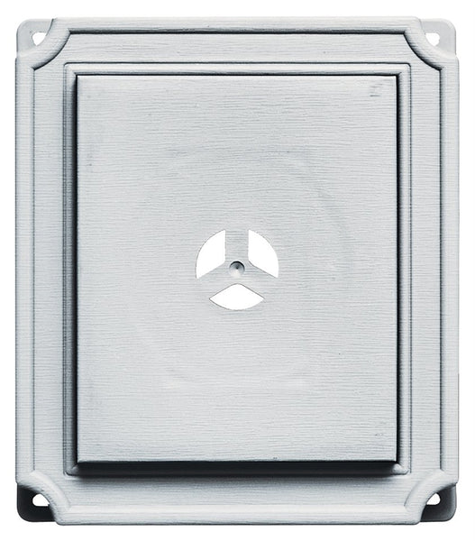 BUILDERS EDGE ORIGINAL MOUNTMASTER Series 130010001001 Mounting Block, 8 in L, 7 in W, Fiber Cement, White