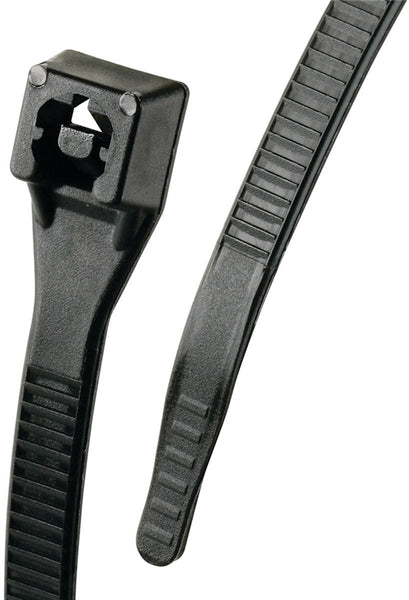 GB Xtreme 45-314UVBFZ Cable Tie, Nylon, Black