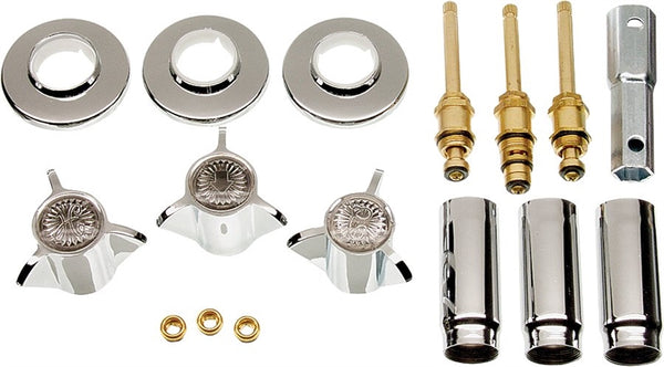 Danco 39620 Remodeling Trim Kit, Brass, Classic Chrome, For: Sayco Shower Valves