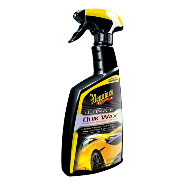 MEGUIAR'S G200924 Ultimate Quik Wax, 24 oz, Liquid, Moderate, Sweet